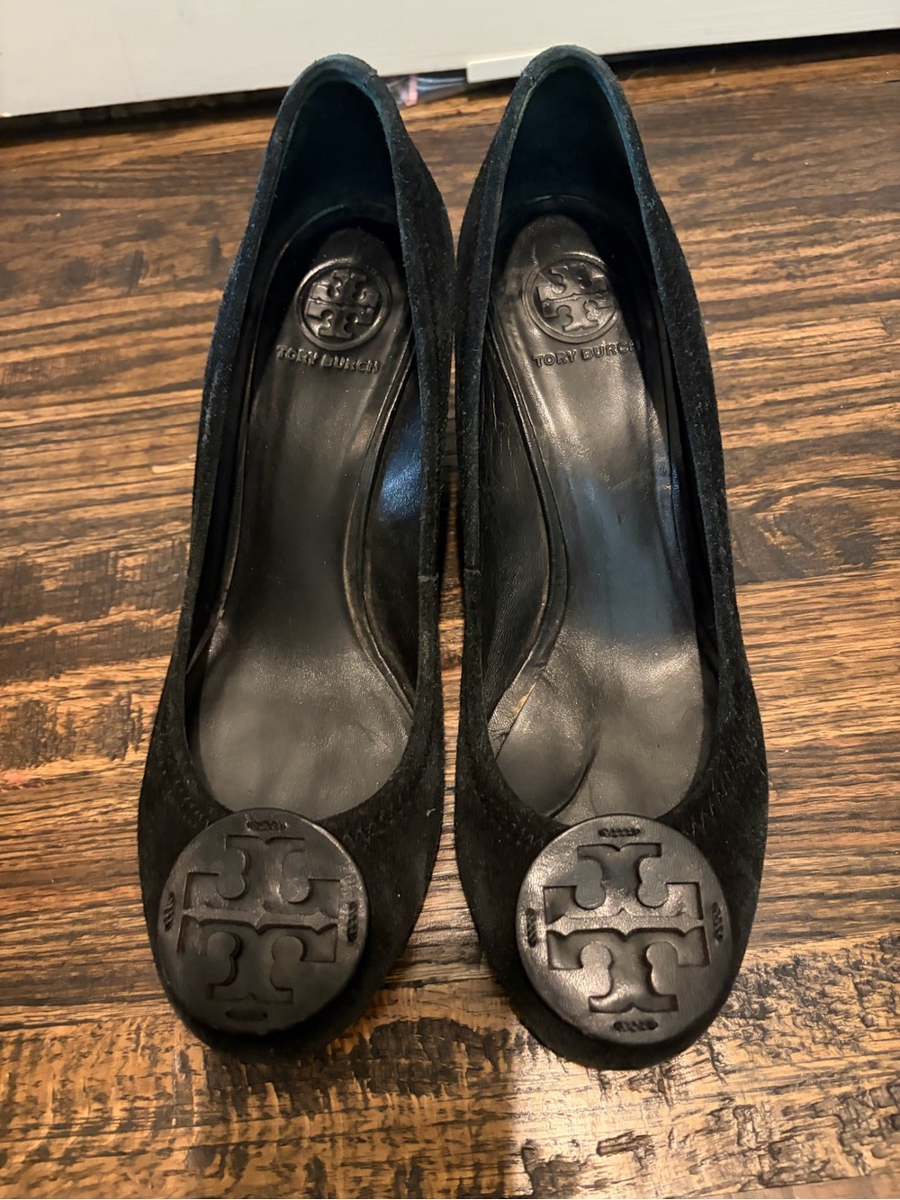Tory Burch Black Wedges Heels